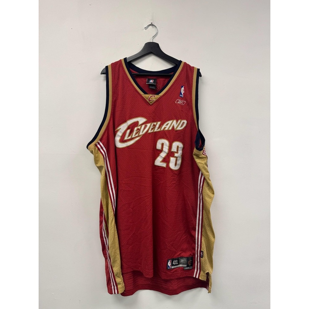 Cleveland Cavaliers Jersey Mens 3XL Red NBA Basketball LeBron James 23 Reebok